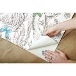 Butterfly Sketch Peel & Stick Wallpaper - EonShoppee