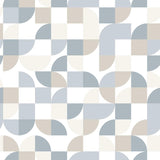 Mid-Century Geometric Peel & Stick Wallpaper - EonShoppee