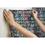 Cities Of The World Peel & Stick Wallpaper - EonShoppee