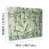 Lucky Bamboo Peel & Stick Wallpaper - EonShoppee