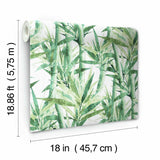 Lucky Bamboo Peel & Stick Wallpaper - EonShoppee