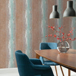 Oxidized Metal Peel & Stick Wallpaper - EonShoppee