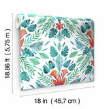 Cat Coquillette Tropical Peel & Stick Wallpaper - EonShoppee