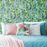 Cat Coquillette Philodendron Peel & Stick Wallpaper - EonShoppee