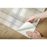 Tweed Plaid Peel & Stick Wallpaper - EonShoppee