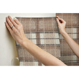 Tweed Plaid Peel & Stick Wallpaper - EonShoppee