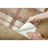 Tweed Plaid Peel & Stick Wallpaper - EonShoppee