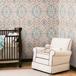 Bohemian Damask Peel & Stick Wallpaper - EonShoppee
