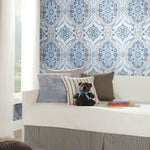 Bohemian Damask Peel & Stick Wallpaper - EonShoppee