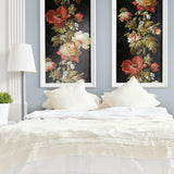 Vintage Floral Stripe Peel & Stick Wallpaper - EonShoppee