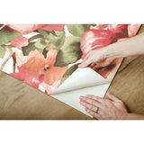 Watercolor Floral Peel & Stick Wallpaper Mural - EonShoppee