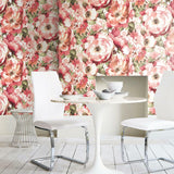 Watercolor Floral Peel & Stick Wallpaper Mural - EonShoppee