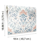 Persian Damask Peel & Stick Wallpaper - EonShoppee