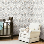 Persian Damask Peel & Stick Wallpaper - EonShoppee