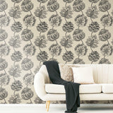 Batik Jacobean Peel & Stick Wallpaper - EonShoppee