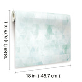 RoomMates Prismatic Geo Peel & Stick Wallpaper - EonShoppee