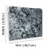 RoomMates Wildflower Shadows Peel & Stick Wallpaper - EonShoppee