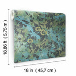 RoomMates Wildflower Shadows Peel & Stick Wallpaper - EonShoppee