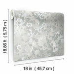 RoomMates Wildflower Shadows Peel & Stick Wallpaper - EonShoppee