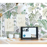 RoomMates Boho Palm Peel & Stick Wallpaper - EonShoppee