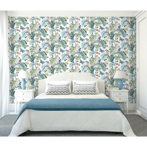 RoomMates Boho Palm Peel & Stick Wallpaper - EonShoppee