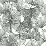 RoomMates Gingko Leaves Peel & Stick Wallpaper - EonShoppee