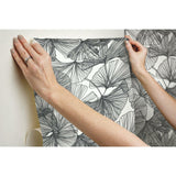 RoomMates Gingko Leaves Peel & Stick Wallpaper - EonShoppee