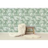 RoomMates Gingko Leaves Peel & Stick Wallpaper - EonShoppee