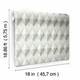 RoomMates Paragon Geometric Peel & Stick Wallpaper - EonShoppee