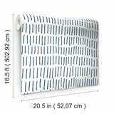 RoomMates Tick Marks Peel & Stick Wallpaper - EonShoppee