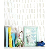 RoomMates Tick Marks Peel & Stick Wallpaper - EonShoppee