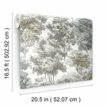RoomMates Old World Trees Peel & Stick Wallpaper - EonShoppee