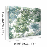 RoomMates Old World Trees Peel & Stick Wallpaper - EonShoppee
