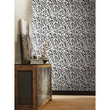 RoomMates Curly Strokes Peel & Stick Wallpaper - EonShoppee