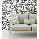 RoomMates Curly Strokes Peel & Stick Wallpaper - EonShoppee