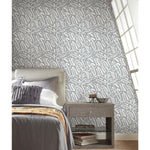 RoomMates Curly Strokes Peel & Stick Wallpaper - EonShoppee