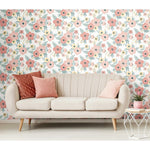 RoomMates Poppy Floral Peel & Stick Wallpaper - EonShoppee