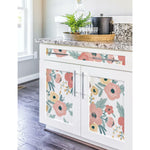 RoomMates Poppy Floral Peel & Stick Wallpaper - EonShoppee
