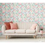 RoomMates Poppy Floral Peel & Stick Wallpaper - EonShoppee