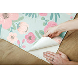 RoomMates Poppy Floral Peel & Stick Wallpaper - EonShoppee