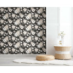 RoomMates Poppy Floral Peel & Stick Wallpaper - EonShoppee