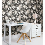 RoomMates Poppy Floral Peel & Stick Wallpaper - EonShoppee
