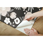 RoomMates Poppy Floral Peel & Stick Wallpaper - EonShoppee