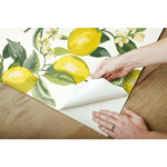 RoomMates Lemon Zest Peel & Stick Wallpaper - EonShoppee