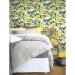 RoomMates Lemon Zest Peel & Stick Wallpaper - EonShoppee