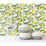RoomMates Lemon Zest Peel & Stick Wallpaper - EonShoppee