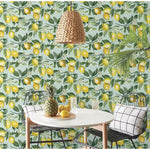RoomMates Lemon Zest Peel & Stick Wallpaper - EonShoppee