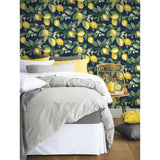 RoomMates Lemon Zest Peel & Stick Wallpaper - EonShoppee