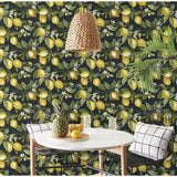 RoomMates Lemon Zest Peel & Stick Wallpaper - EonShoppee