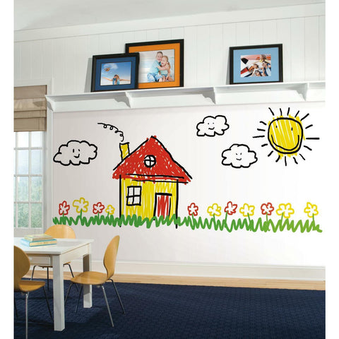 RoomMates Dry Erase Peel & Stick Wallpaper - EonShoppee